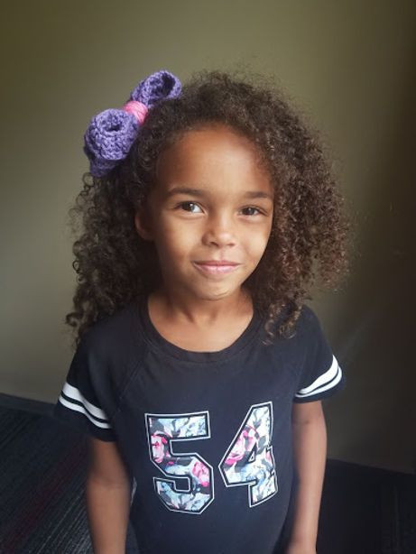 Crochet Girls Chunky Hair bows