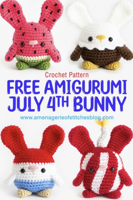 Create Adorable July 4th Bunnies for Your Independence Day Celebrations