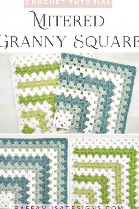 Create Stunning Mitered Granny Squares for Blankets, Pillows, and Cardigans Create Stunning Mitered Granny Squares for Blankets, Pillows, and Cardigans