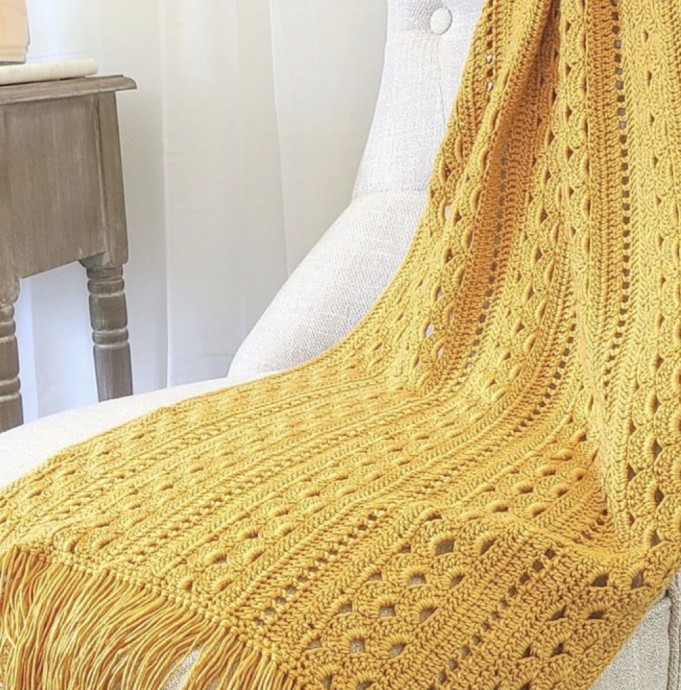 Crochet The Heather Shawl