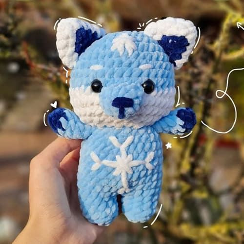 Create Crochet Eve the Winter Fox Amigurumi: A Cute and Cozy Handmade Craft for Winter Create Crochet Eve the Winter Fox Amigurumi: A Cute and Cozy Handmade Craft for Winter