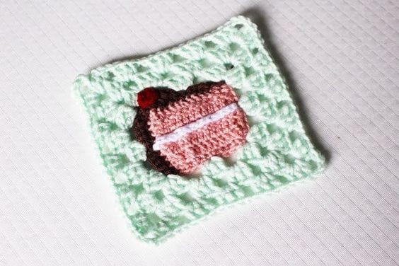 Create a Charming Crochet Slice of Birthday Cake Granny Square for Your Celebrations Create a Charming Crochet Slice of Birthday Cake Granny Square for Your Celebrations