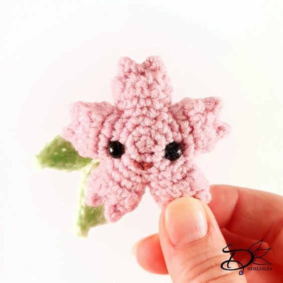 Create Beautiful Crochet Sakura Flower Amigurumi - A Step-by-Step Guide Create Beautiful Crochet Sakura Flower Amigurumi - A Step-by-Step Guide