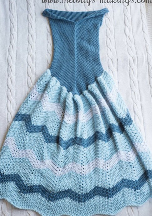 Ice Queen Dress Blanket