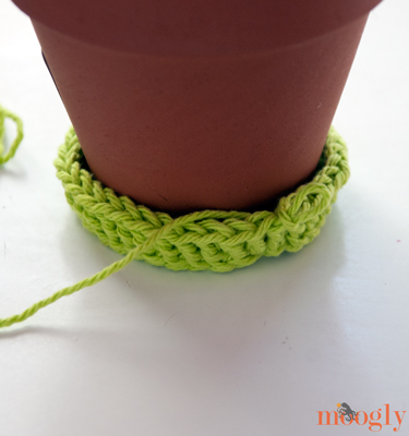 Create Your Own Cozy Crochet Planting Seeds Flower Pot Cozy – A Heartwarming DIY Project