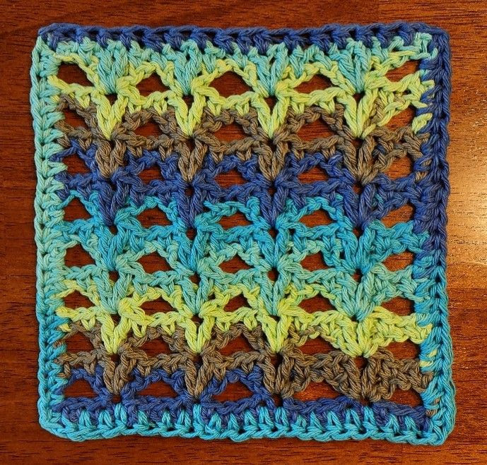 Create a Charming Crochet Layered Cotton Trivet for Your Kitchen Decor