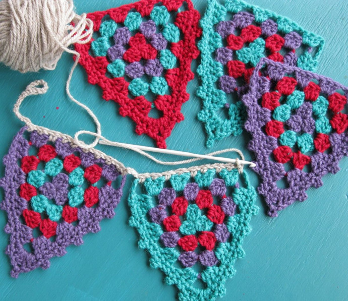 Crochet Granny Bunting: A Charming Handmade Decor Guide