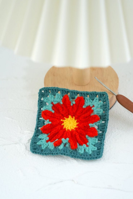 Create Stunning Crochet African Daisy Granny Squares: A Step-by-Step Guide for All Skill Levels