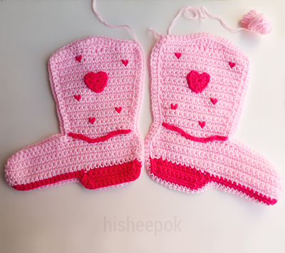 Create a Charming Crochet Cowboy Boot Pillow for Your Home Decor