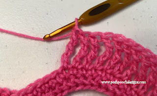Crochet Pretty In Pink Cowl