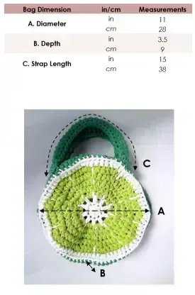 Create Your Own Charming Crochet Lime Handbag: A Step-By-Step Guide