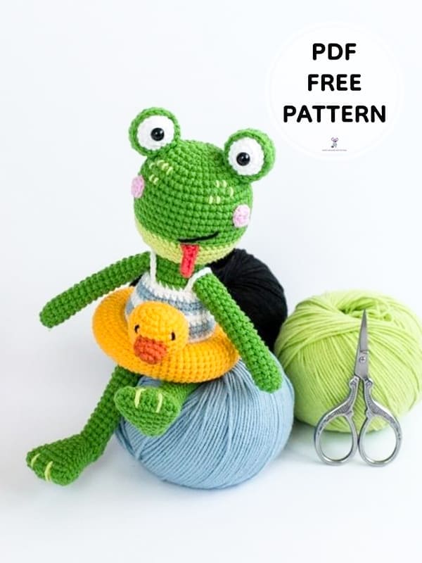 Create Your Own Adorable Crochet Frog Plushie with This Easy Amigurumi Pattern