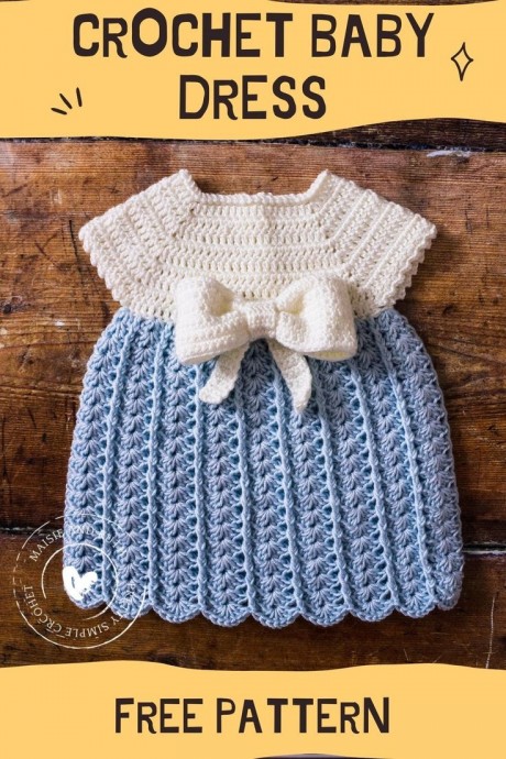 Cute Baby Crochet Dress