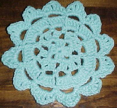 Crochet Arrow Tip Coaster