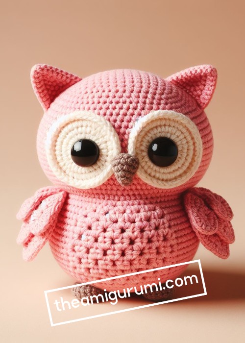 Create Your Adorable Pink Owl Amigurumi with This Step-by-Step Crochet Guide