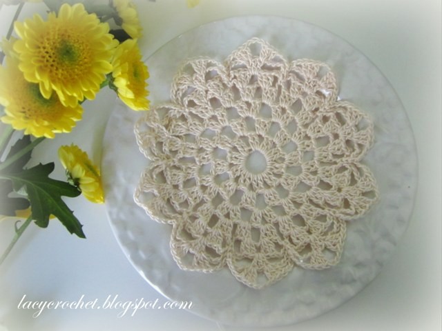 Create a Beautiful Crochet Small Flower Doily for Home Decor Create a Beautiful Crochet Small Flower Doily for Home Decor