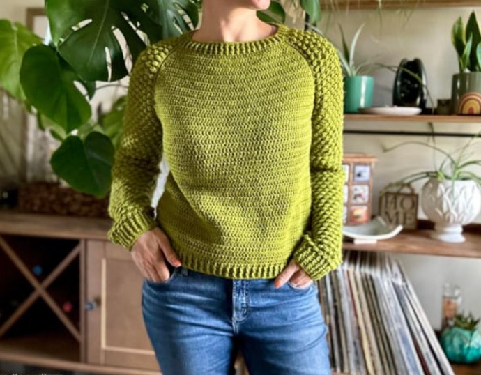 Crochet Manilow Pullover