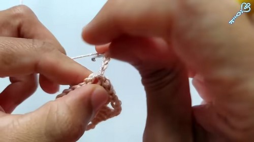 Create a Charming Crochet Pearly Crucifix Keychain - A Step-by-Step Guideline