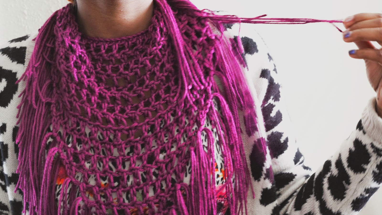 Create Your Own Crochet Fringe Handkerchief Scarf: A Step-by-Step Guide with Techniques and Tips