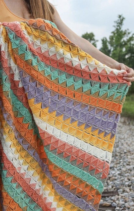 Crochet Gorgeous Mandala Blanket