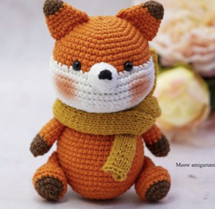 Free Crochet Pattern: Rika the Fox Toy