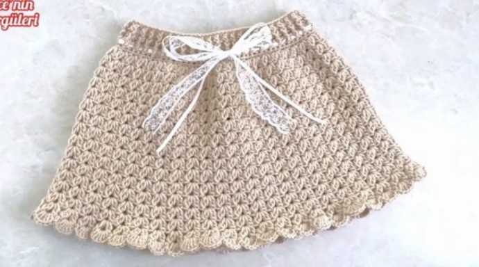 Baby Skirt Crochet Pattern (FREE)