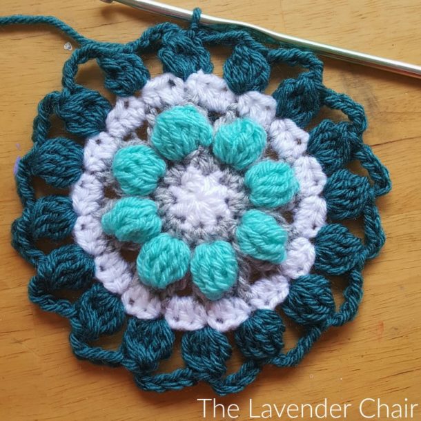 Crochet Marigold Mandala Square Pattern for Stunning Home Decor