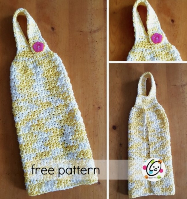 Raspberry Lemonade Hand Towel