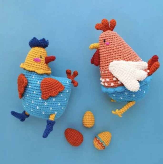 Enjoy Crafting with This Fun and Easy Crochet Chicken or Rooster Pattern Enjoy Crafting with This Fun and Easy Crochet Chicken or Rooster Pattern