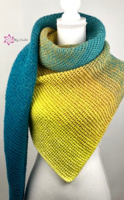 Crochet Hug You Shawl (Free Pattern)