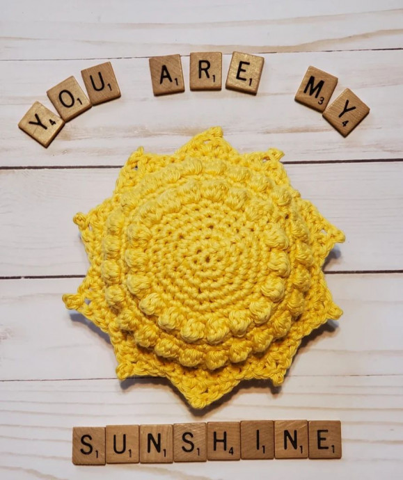 Create Your Own Crochet Sunshine Baby Rattle - A Perfect Handmade Toy for Babies