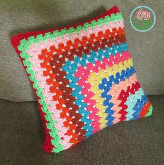 Create a Cozy Crochet Contemporary Granny-Square Pillowcase with This Detailed Guide Create a Cozy Crochet Contemporary Granny-Square Pillowcase with This Detailed Guide