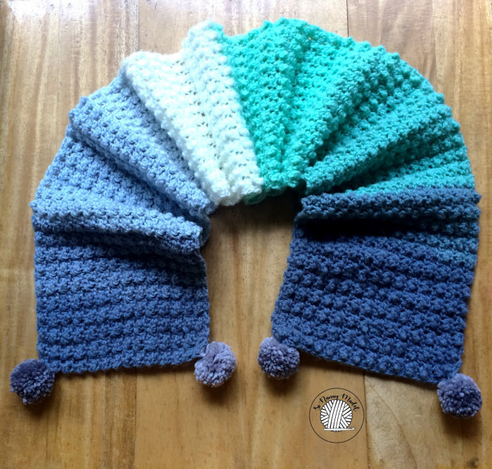 Crochet Reeva Scarf