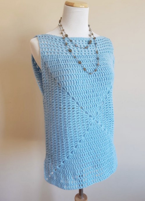 Crochet Summer Top – Free Pattern