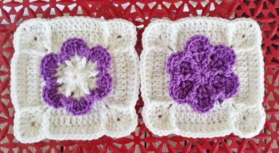 Crochet Grace-Adia Flower Square