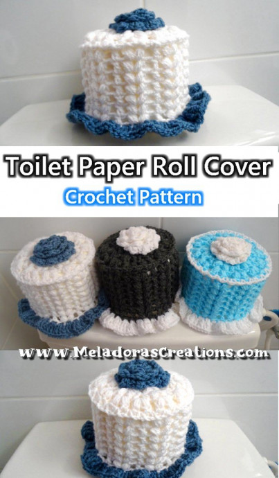 Craft a Charming Crochet Toilet Paper Roll Cover for Your Bathroom Decor