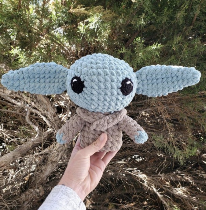 Amigurumi Baby Yoda – Free Crochet Pattern