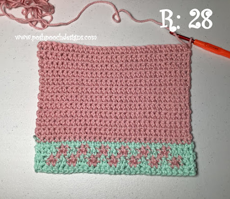 Crochet Checked Edge Washcloth - Elegant and Practical Addition to Your Bathroom
