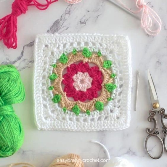 Create Beautiful Crochet Flower Granny Squares: A Complete Guide for Crafters and DIY Enthusiasts Create Beautiful Crochet Flower Granny Squares: A Complete Guide for Crafters and DIY Enthusiasts
