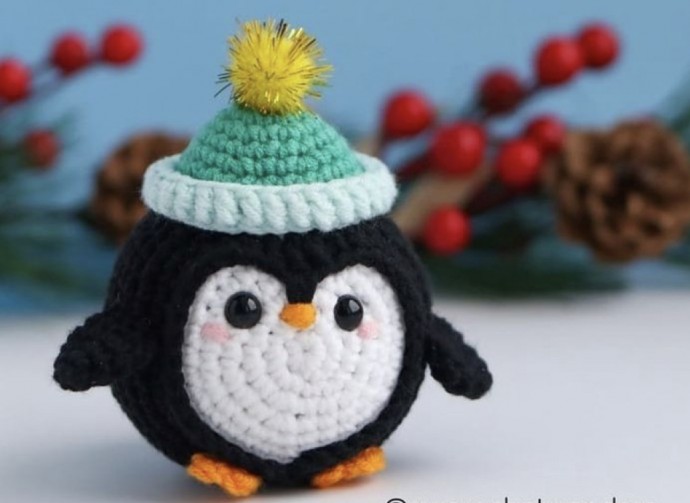Cute Amigurumi Penguin