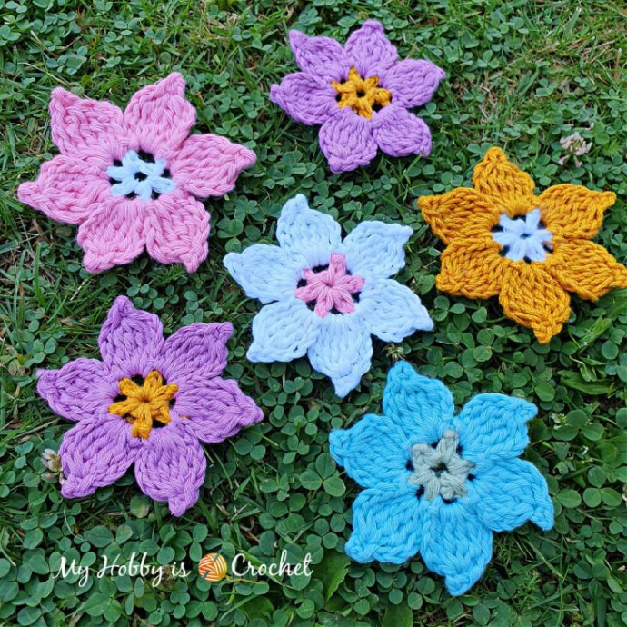 How to Crochet a Charming 6 Petal Flower: A Step-by-Step Guide for Beginners and Experts