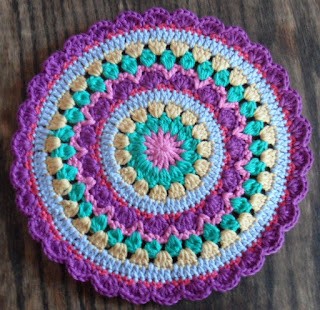 Create a Beautiful Crochet Felicity Mandala Dishcloth - Step-by-Step Guide Create a Beautiful Crochet Felicity Mandala Dishcloth - Step-by-Step Guide