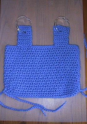 Crochet Wheelchair Tote