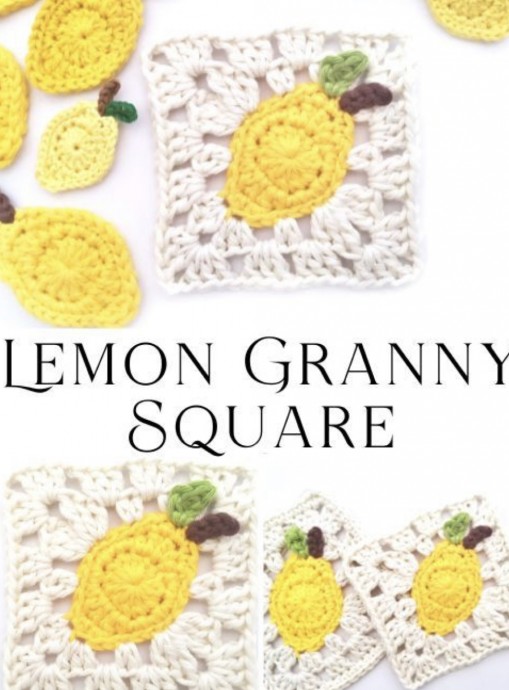 Brighten Your Crochet Projects with an Easy Crochet Lemon Granny Square Brighten Your Crochet Projects with an Easy Crochet Lemon Granny Square