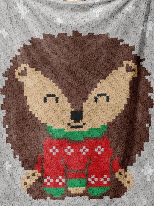 Create a Cozy Crochet Hedgehog Blanket for Your Nursery or Living Space