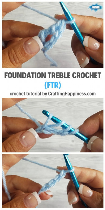 Crochet Foundation Treble