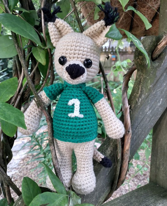 Crochet Cat Mascot