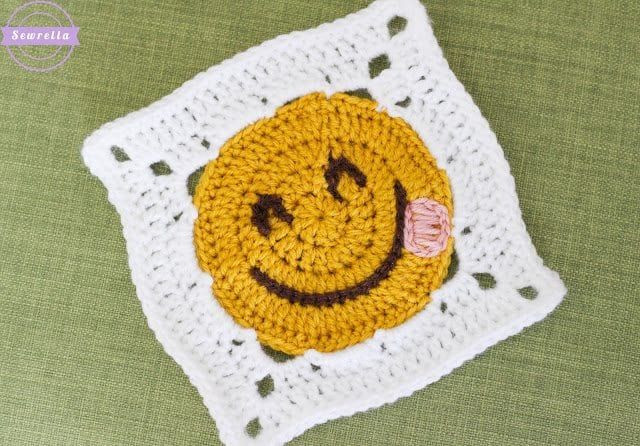 Create Your Own Crochet Emoji Granny Square: A Fun and Creative DIY Project Create Your Own Crochet Emoji Granny Square: A Fun and Creative DIY Project
