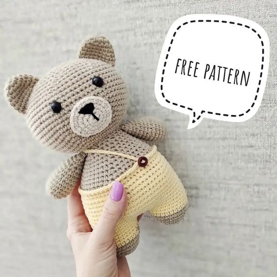Create Adorable Crochet Amigurumi Teddy Bear in Pants: A Fun DIY Project for Craft Lovers Create Adorable Crochet Amigurumi Teddy Bear in Pants: A Fun DIY Project for Craft Lovers