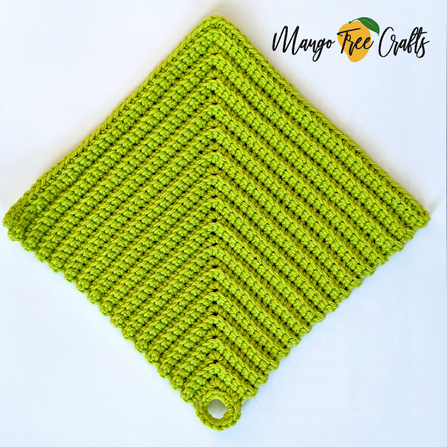 How to Crochet Beautiful Ribbed Potholders: A Step-by-Step Guide